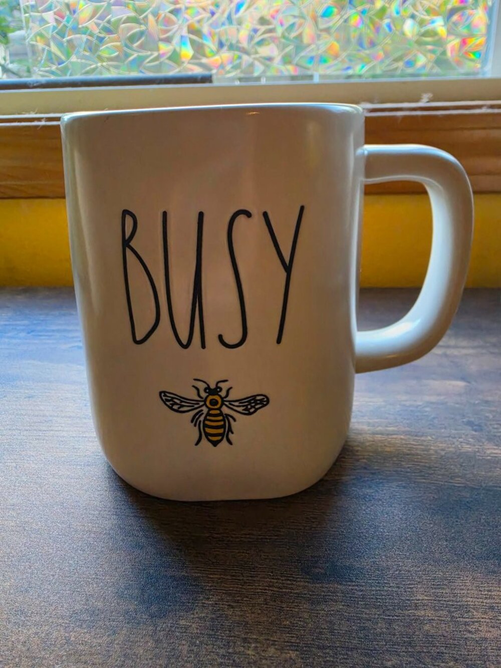 Rae Dunn Busy Bee Ceramic Mug